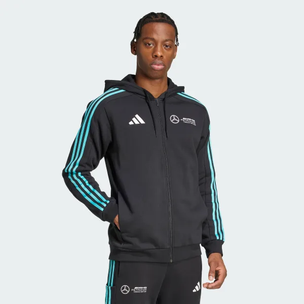 Женская толстовка Mercedes - AMG Petronas Formula One Team DNA Full-Zip