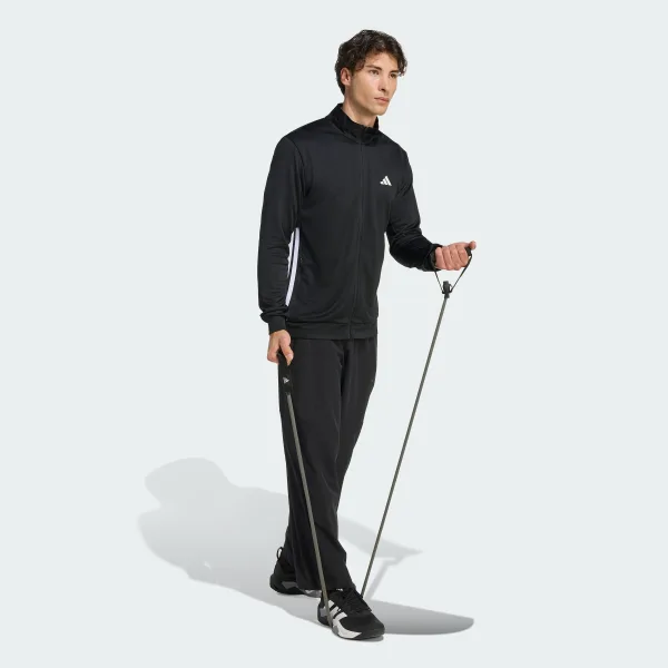 Олімпійка WORKOUT ESSENTIALS ALL-SET 3-STRIPES KNIT Performance