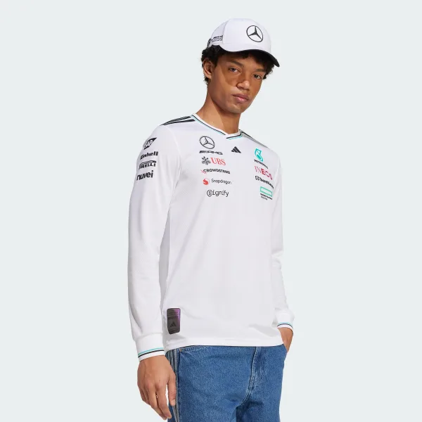 Джерси с длинным рукавом Mercedes - AMG Petronas Formula One Team Driver Authentic