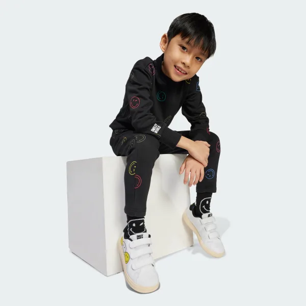 Комплект: свитшот и штаны adidas X Smiley World Kids