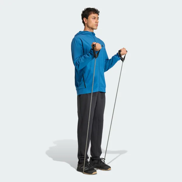 Худі D4T WORKOUT FULL-ZIP Performance KA4825 — adidas Україна