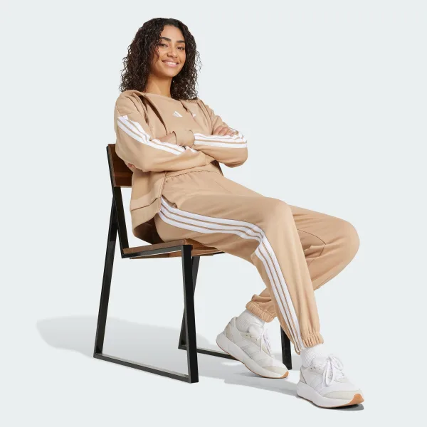 Джогери Essentials 3-Stripes Fleece Loose-Fit