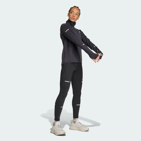 Спортивная кофта Adi365 Running CLIMAWARM+ Half-Zip