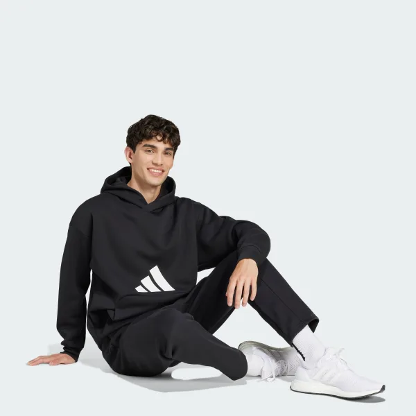 X-Star ランニングシルエット フード付きスウェット*3 Худі Future Icons 3 Bar Logo Sportswear JI8769 — adidas Україна