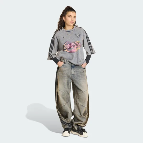 Джинси ADILENIUM 5.0 BANANA OVERLAY Originals KY5189 — adidas Україна