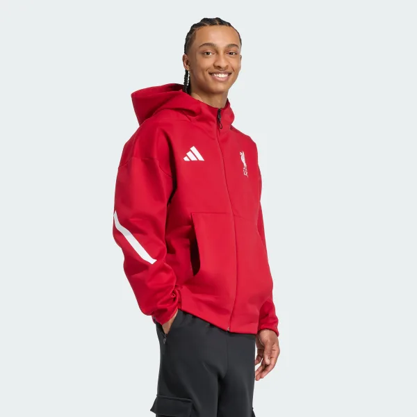 ジャケット・アウター MARK & LONA Explosion Stand Zip Jumper Куртка Liverpool FC ADIDAS Z.N.E. Anthem Performance JW5484