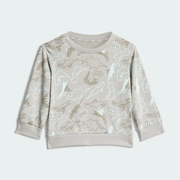 Комплект: свитшот и брюки Seasonal Essentials Adiraptor French Terry Kids