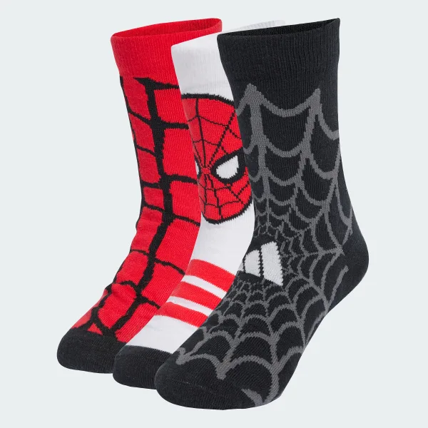 Три пары носков adidas Marvel Kids Spider-man
