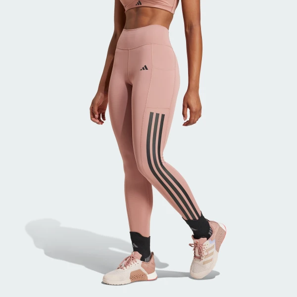 Леггинсы Optime 3-Stripes Full-Length Performance JI8764 1