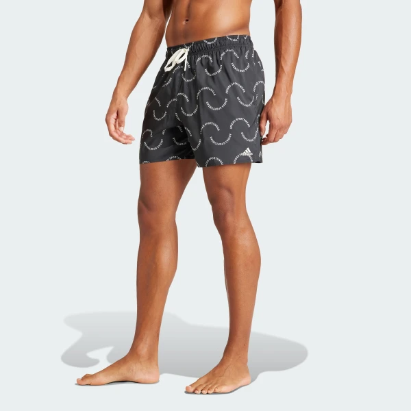 Wave Logo CLX Swim Shorts жүзуге арналған қысқа шалбары Sportswear IT8599 1