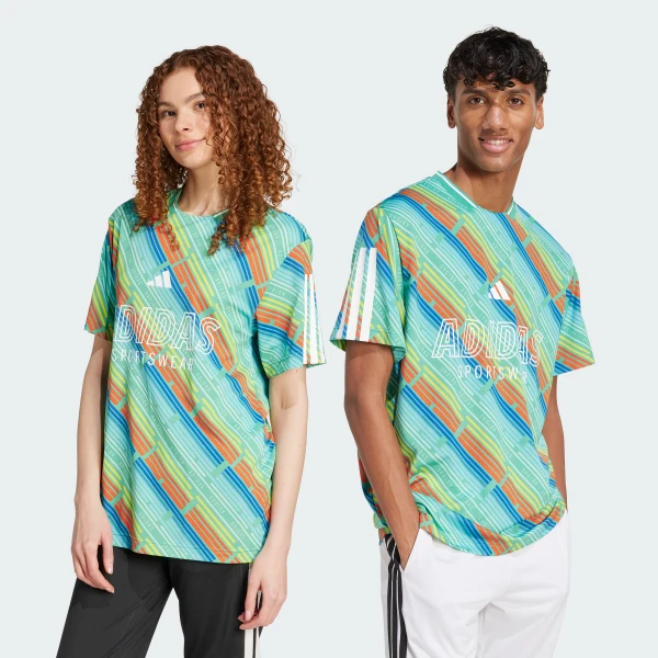 Emerging Harmony Allover Print футболкасы Sportswear KA3353 1