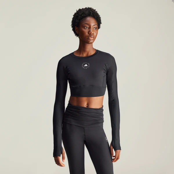 Укороченный лонгслив adidas by Stella McCartney TrueStrength Yoga adidas by Stella McCartney IW3859 1