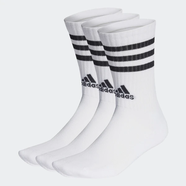 Три пары носков 3-Stripes Cushioned Crew Sportswear HT3458 1