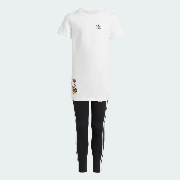 Комплект: платье-футболка и брюки adidas Originals x Hello Kitty Originals II0853 1