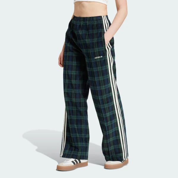 Спортивные брюки Corduroy Tartan Wide Leg Originals IX7415 1