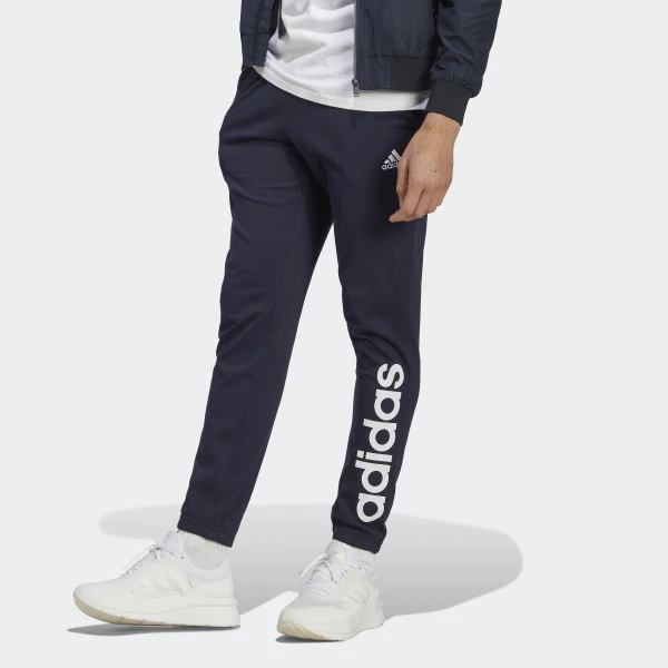 Essentials Single Jersey Tapered Elasticized Cuff Logo джоггеры Sportswear IC0056 1