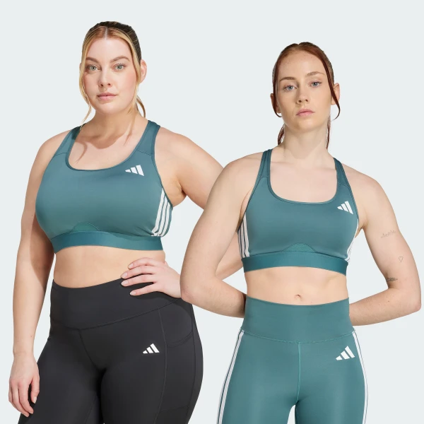 Бра Powerreact Train Medium-Support 3-Stripes Performance JY2117 1