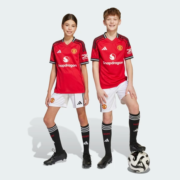 Manchester United 25/26 Home Kids үй қысқа шалбары Performance JP3017 1