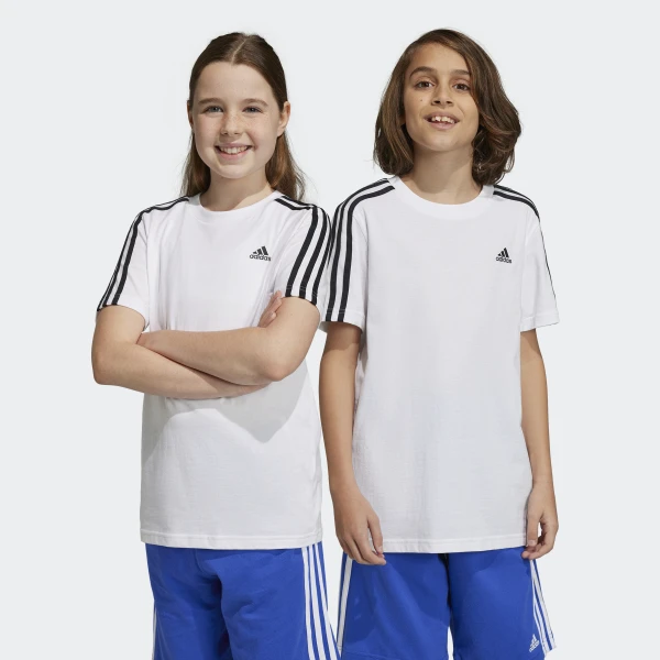 Футболка Essentials 3-Stripes Cotton Sportswear IC0605 1