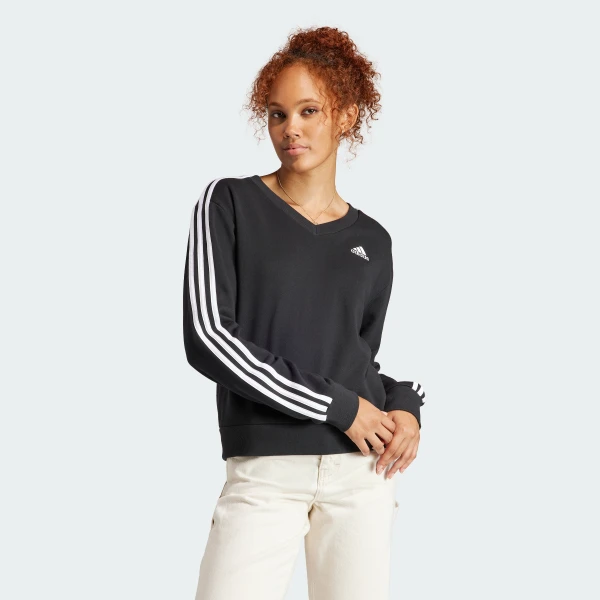 Свитшот Essentials 3-Stripes V-Neck Sportswear IQ4835 1