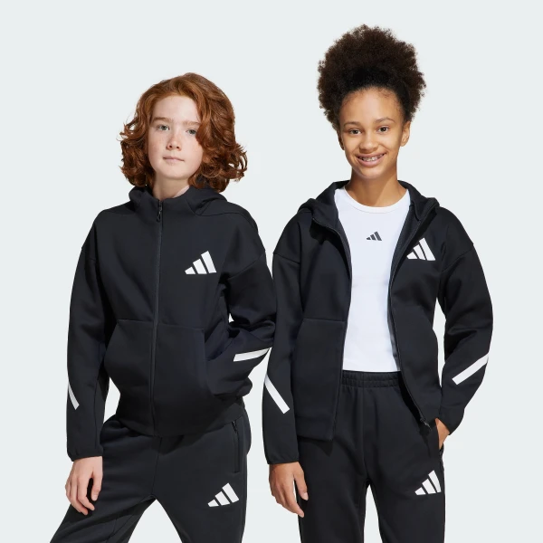 adidas Z.N.E. Full-Zip Kids худиі Sportswear JC7574 1