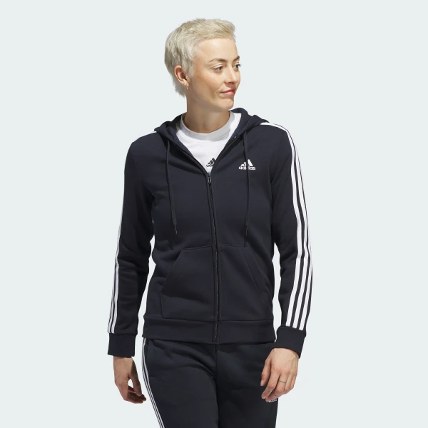 Флисовая толстовка Essentials 3-Stripes Sportswear H07836 1