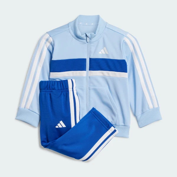 Seasonal Essentials Tiberio 3-Stripes Tricot Kids спорттық костюмі Sportswear JC7496 1