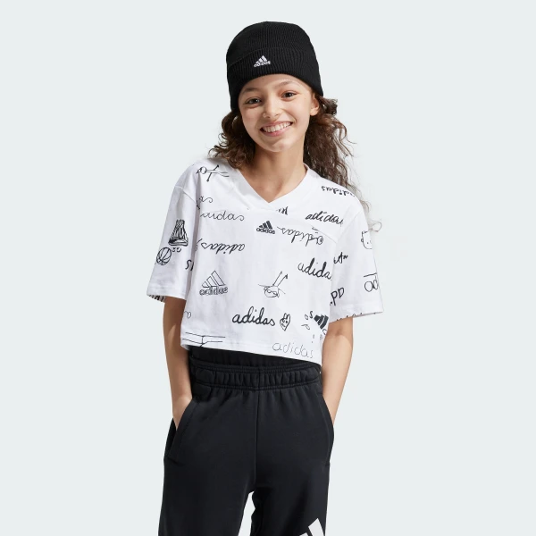 Укороченная футболка Brand Love Kids Sportswear IV9434 1