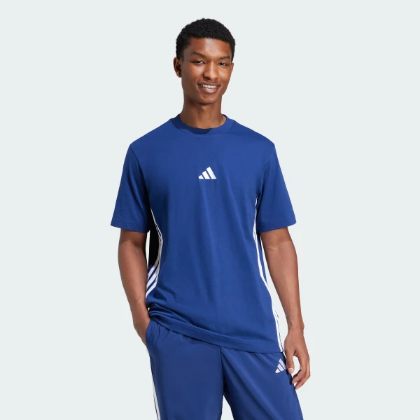 Футболка Essentials 3-Stripes Single Jersey Sportswear JE6399 1