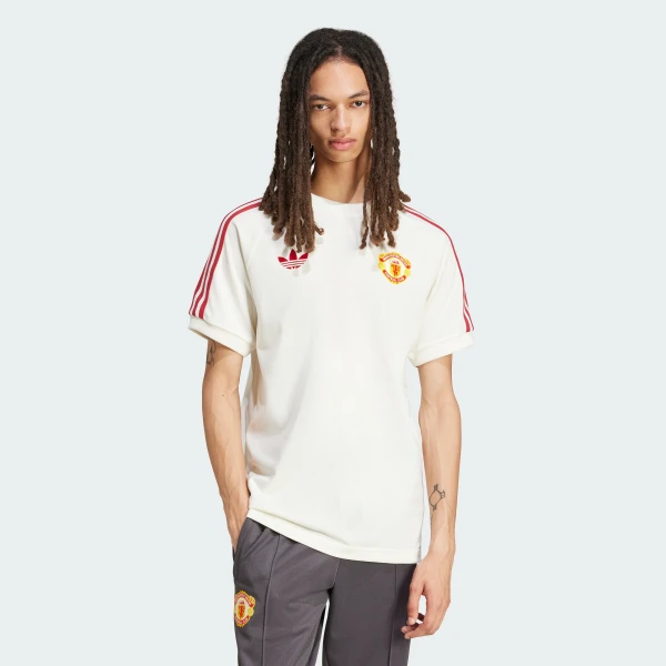 Manchester United Adicolor Classics 3-Stripes футболкасы Originals IY0045 1